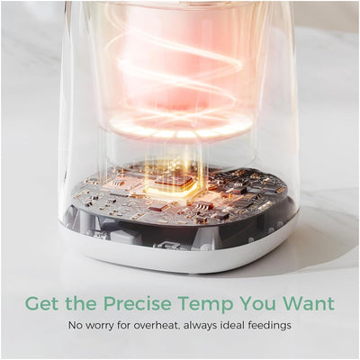 Aquecedor Rápido De Mamadeiras 6 em 1 Momcozy - Temperatura Precisa
