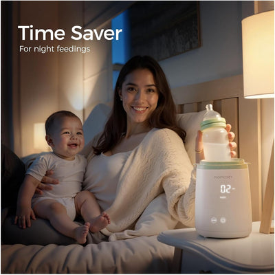 Aquecedor Rápido De Mamadeiras 6 em 1 Momcozy - Alimentação Noturna
